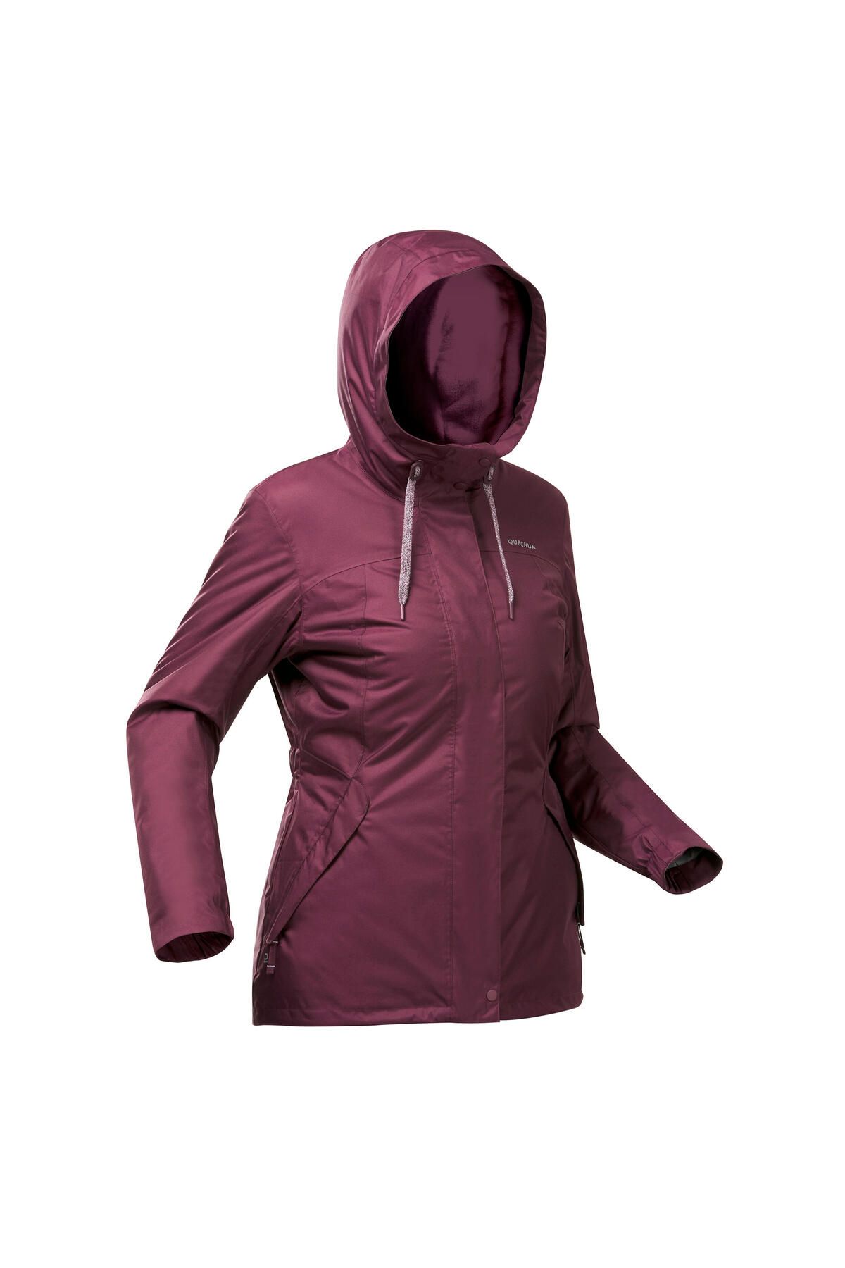 Kadın Su Geçirmez Outdoor Kar Montu - Su Geçirmez - Bordo - Sh500 -10°c