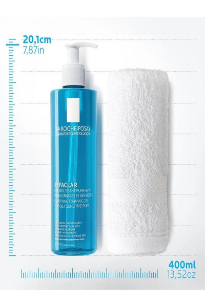 Effaclar Jel-Yağlı ve düzensiz cilt tipleri için Arındırıcı Temizlik 400 ml Effaclar Jel-Yağlı ve düzensiz cilt tipleri için Arındırıcı Temizlik 400 ml