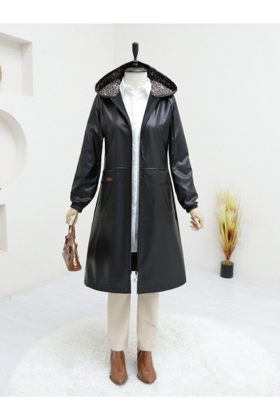 Torba Cepli Fermuarlı Suni Deri Kap Torba Cepli Fermuarlı Suni Deri Kap