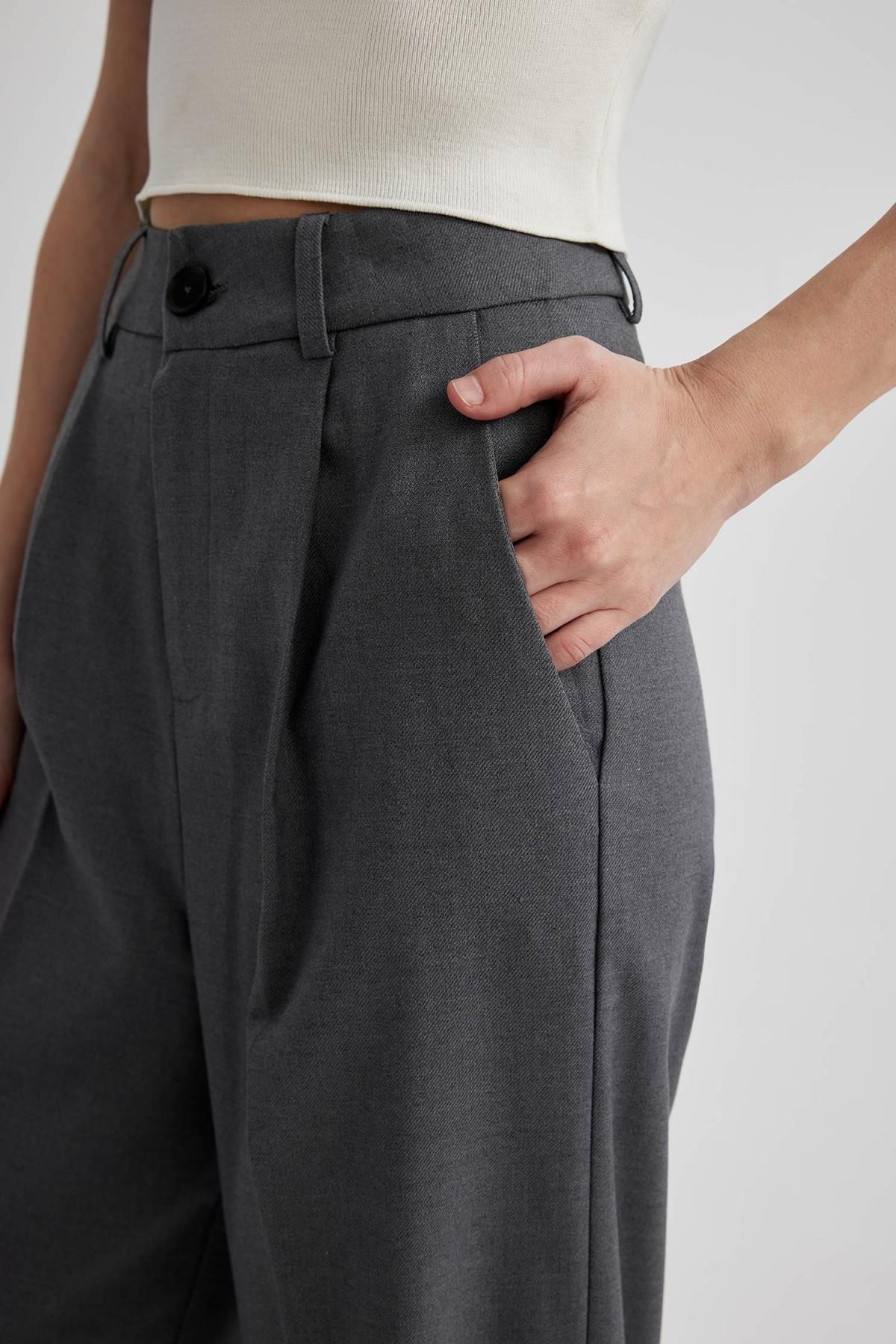 Wide Leg Geniş Bol Paça Cepli Yüksek Bel Pensli Basic Düz Uzun Boy Klasik Pantolon C2020ax24sp Wide Leg Geniş Bol Paça Cepli Yüksek Bel Pensli Basic Düz Uzun Boy Klasik Pantolon C2020ax24sp