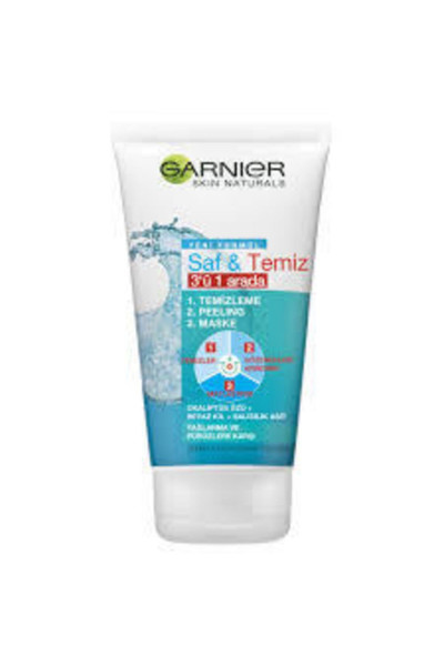 Saf & Temiz 3'ü 1 Arada Yağlanma Ve Pürüzlere Karşı Temizleme Jeli 150 ml Saf & Temiz 3'ü 1 Arada Yağlanma Ve Pürüzlere Karşı Temizleme Jeli 150 ml