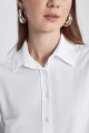 Relax Fit Poplin Uzun Kollu Gömlek Tunik B8314ax24sp Relax Fit Poplin Uzun Kollu Gömlek Tunik B8314ax24sp