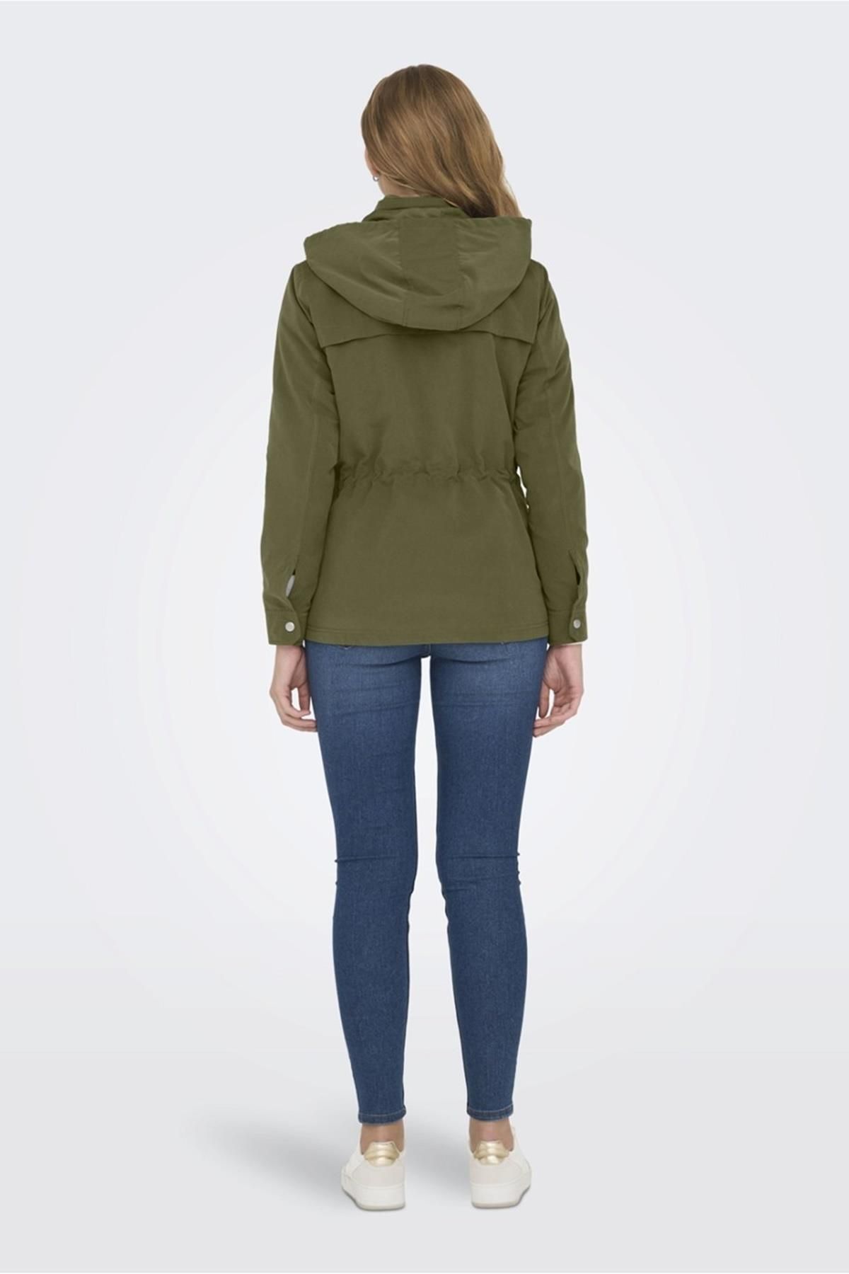 ONLNEWSTARLINE SPRING JACKET CC OTW Z.YEŞİL ONLNEWSTARLINE SPRING JACKET CC OTW Z.YEŞİL