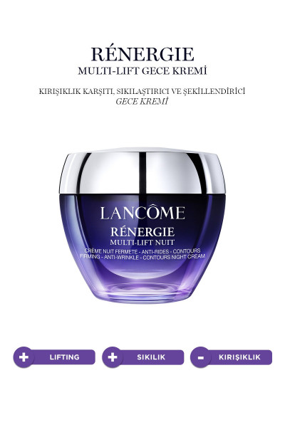 Rénergie Nuit Multi-lift Sıkılaştırıcı Gece Kremi 50 ml 3605532670270 Rénergie Nuit Multi-lift Sıkılaştırıcı Gece Kremi 50 ml 3605532670270