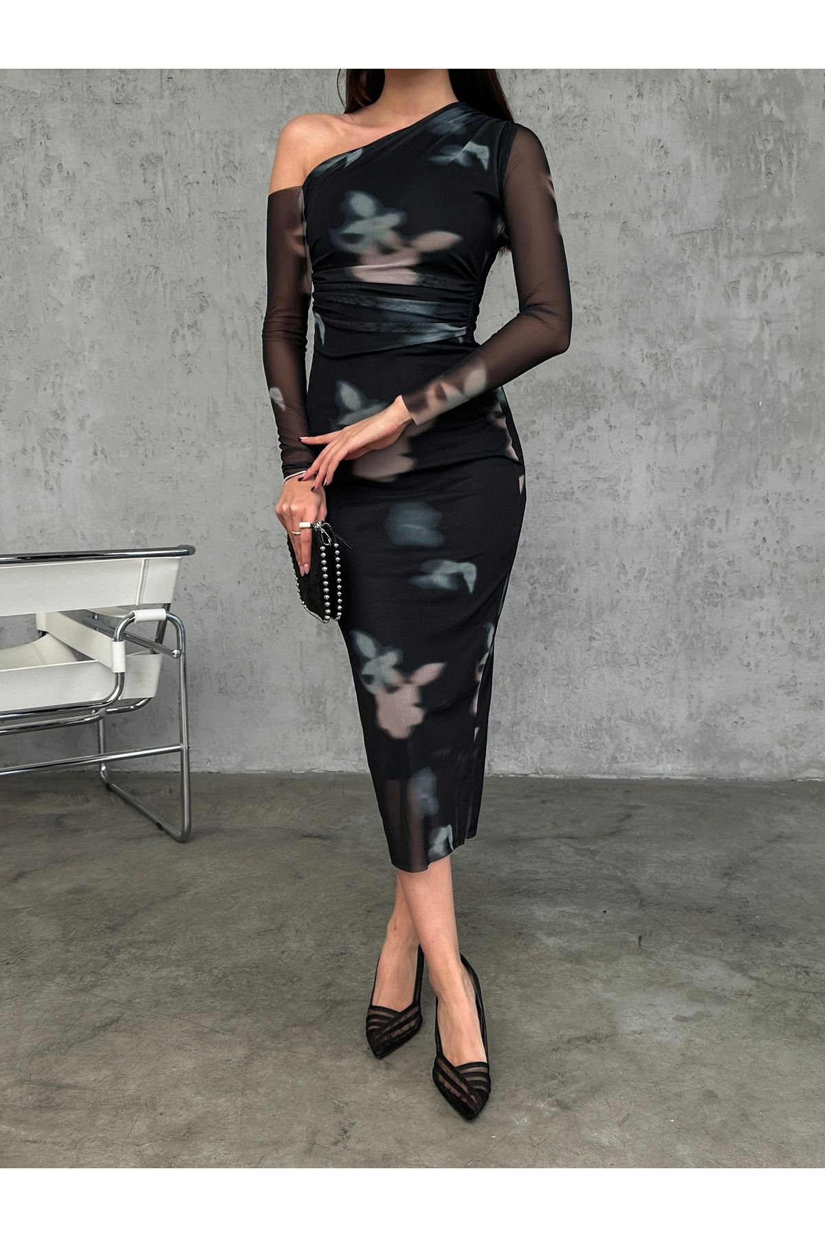 Özel Tasarım Desenli Kadın Tül Elbise Yılbaşı Elbisesi Premium Elbise Midi Boy Elbise Özel Tasarım Desenli Kadın Tül Elbise Yılbaşı Elbisesi Premium Elbise Midi Boy Elbise