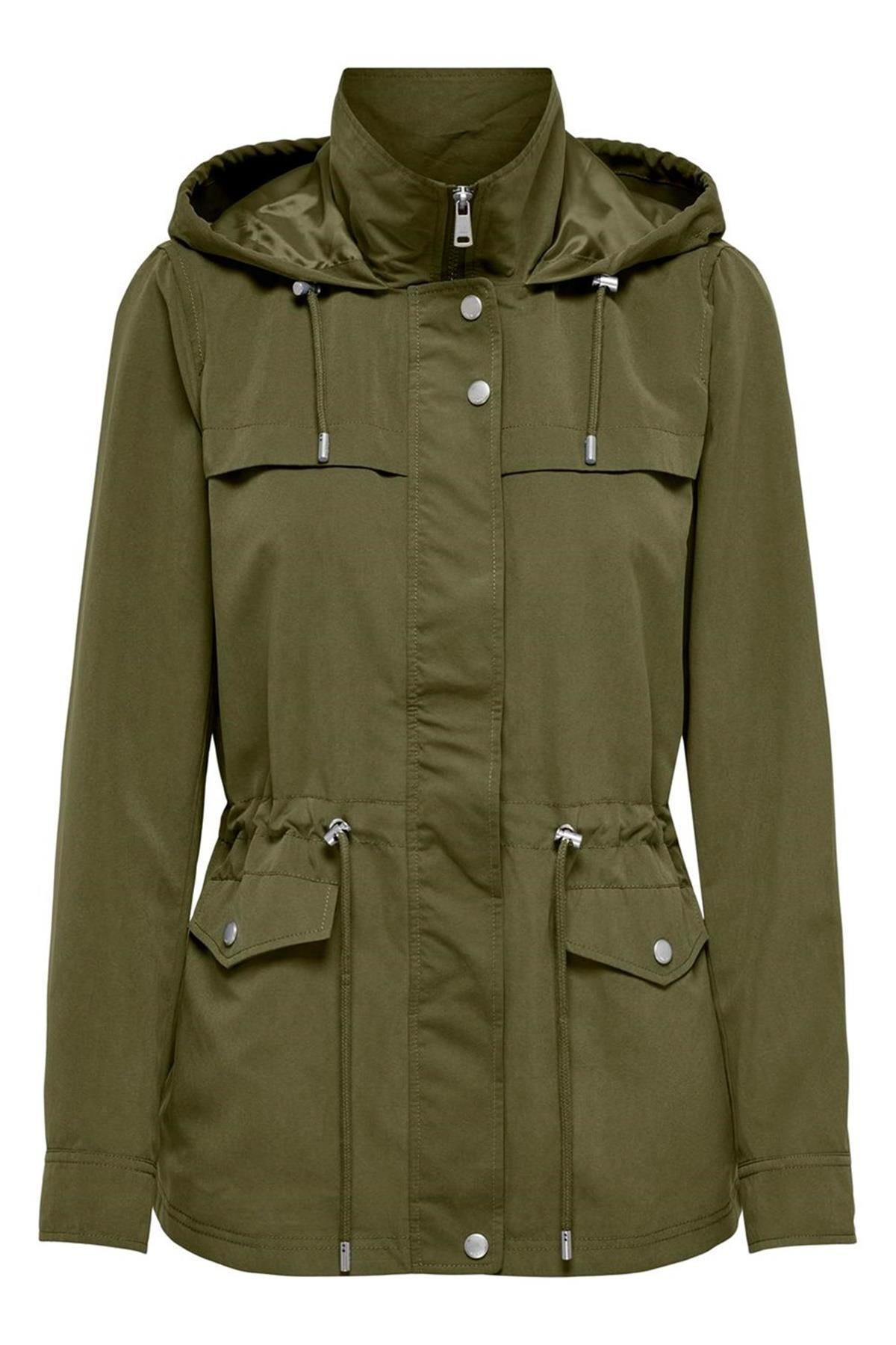 ONLNEWSTARLINE SPRING JACKET CC OTW Z.YEŞİL ONLNEWSTARLINE SPRING JACKET CC OTW Z.YEŞİL