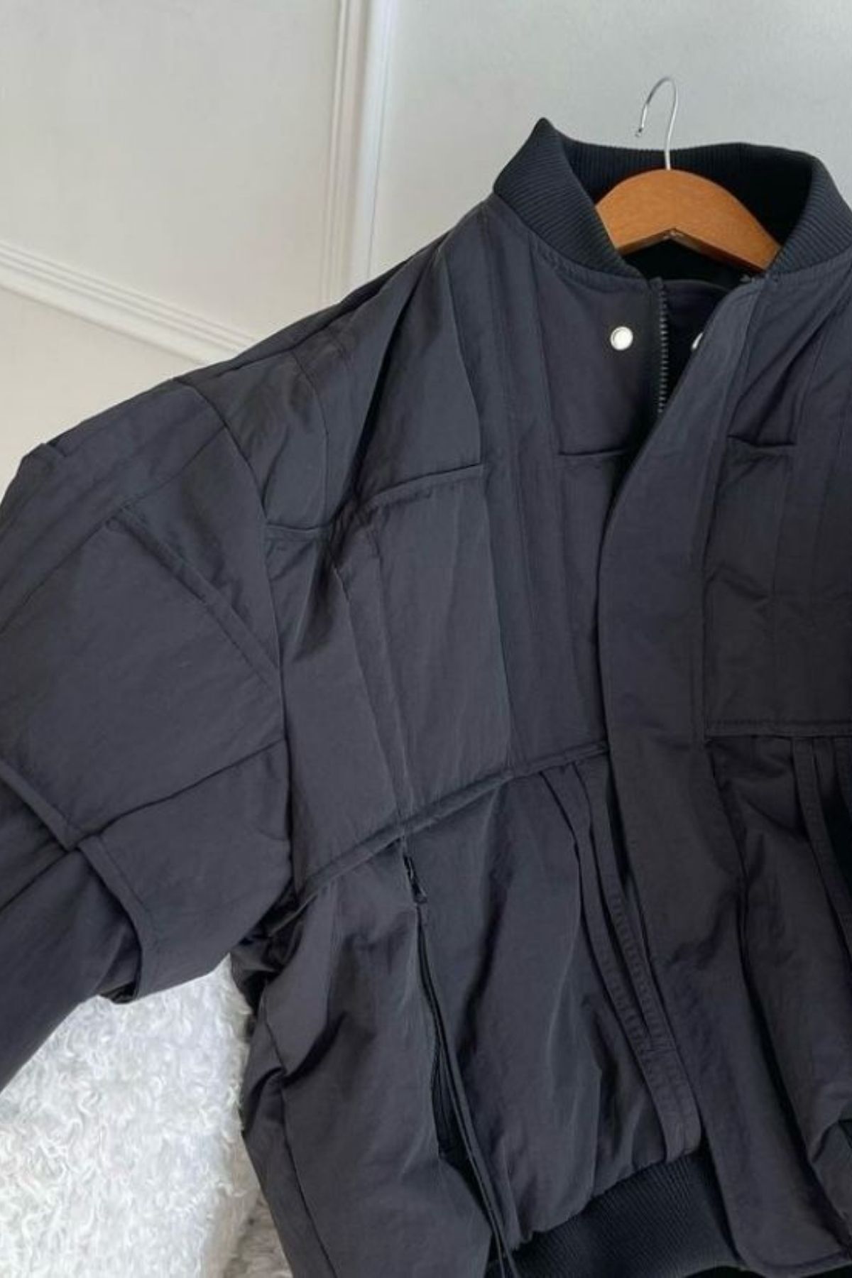 Kadın parçalı dikiş detay astarlı pinterest oversize bol kesim muadil cepli bomber mont ceket Kadın parçalı dikiş detay astarlı pinterest oversize bol kesim muadil cepli bomber mont ceket