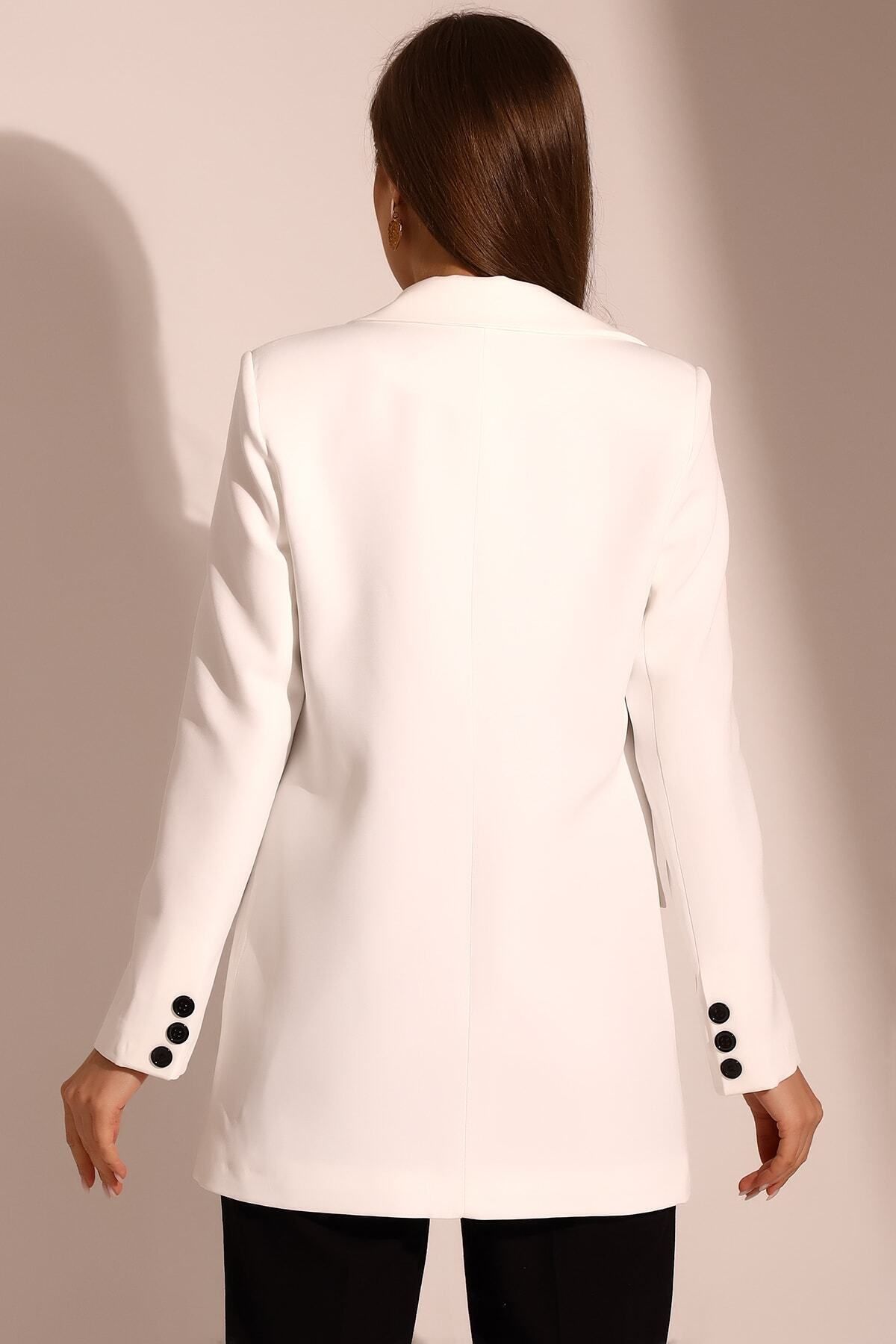 Tek Düğmeli Blazer Model Ceket Tek Düğmeli Blazer Model Ceket