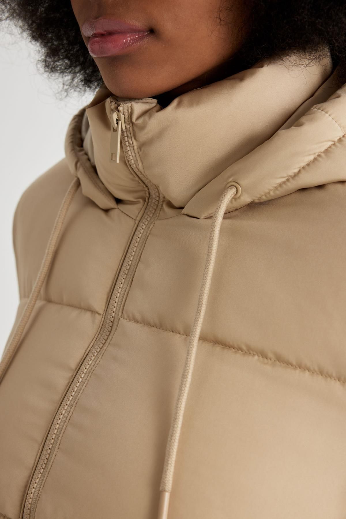 Su Itici Şişme Mont Kalıp Kapüşonlu Fermuarlı Cepli C0488ax23wn Su Itici Şişme Mont Kalıp Kapüşonlu Fermuarlı Cepli C0488ax23wn