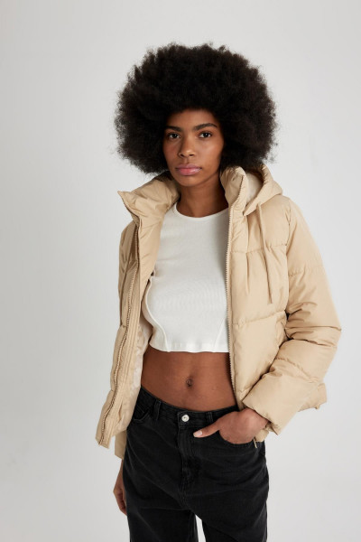 Su Itici Şişme Mont Kalıp Kapüşonlu Fermuarlı Cepli C0488ax23wn Su Itici Şişme Mont Kalıp Kapüşonlu Fermuarlı Cepli C0488ax23wn