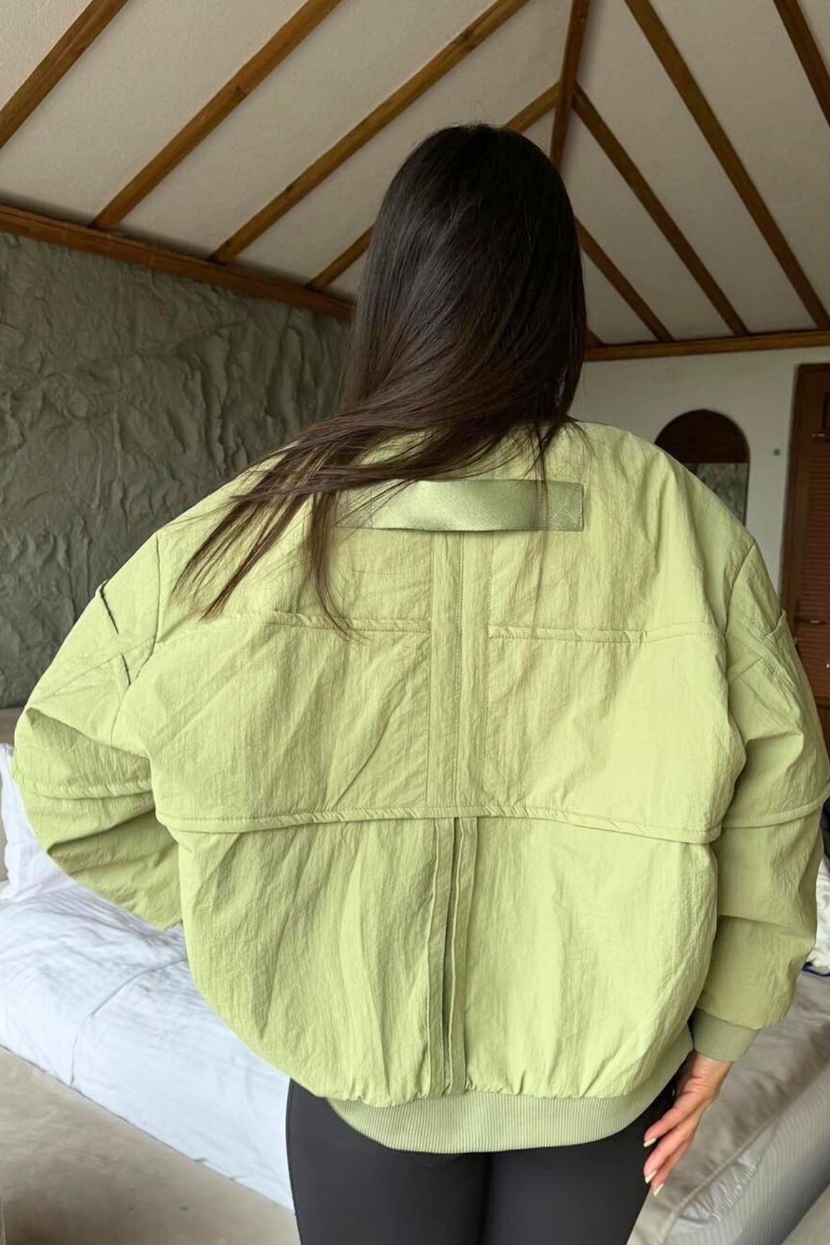 kadın parçalı dikiş detay astarlı pinterest oversize bol kesim muadil cepli bomber mont ceket kadın parçalı dikiş detay astarlı pinterest oversize bol kesim muadil cepli bomber mont ceket