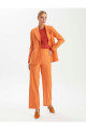 Premium Seri Burnt Orange Kemerli Toka Detaylı Cepli Ceket Premium Seri Burnt Orange Kemerli Toka Detaylı Cepli Ceket