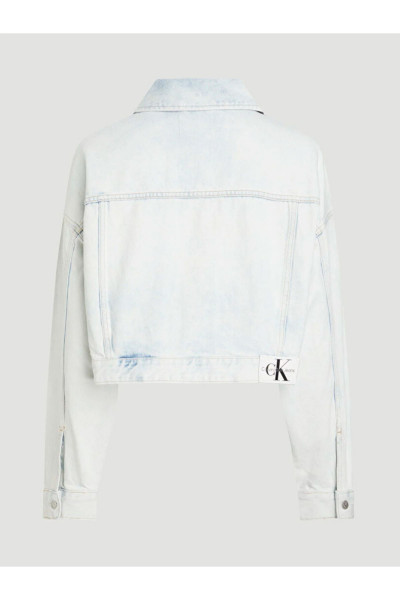 xtra Oversize Crop Denim Jacket