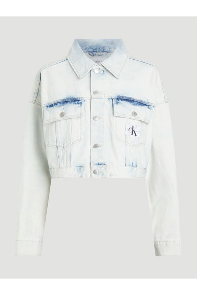 xtra Oversize Crop Denim Jacket