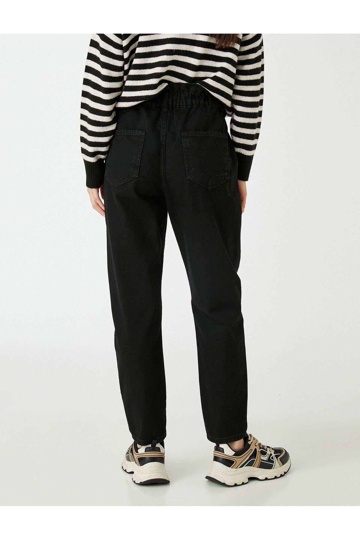 Yüksek Bel Kot Pantolon - Baggy Jean Yüksek Bel Kot Pantolon - Baggy Jean