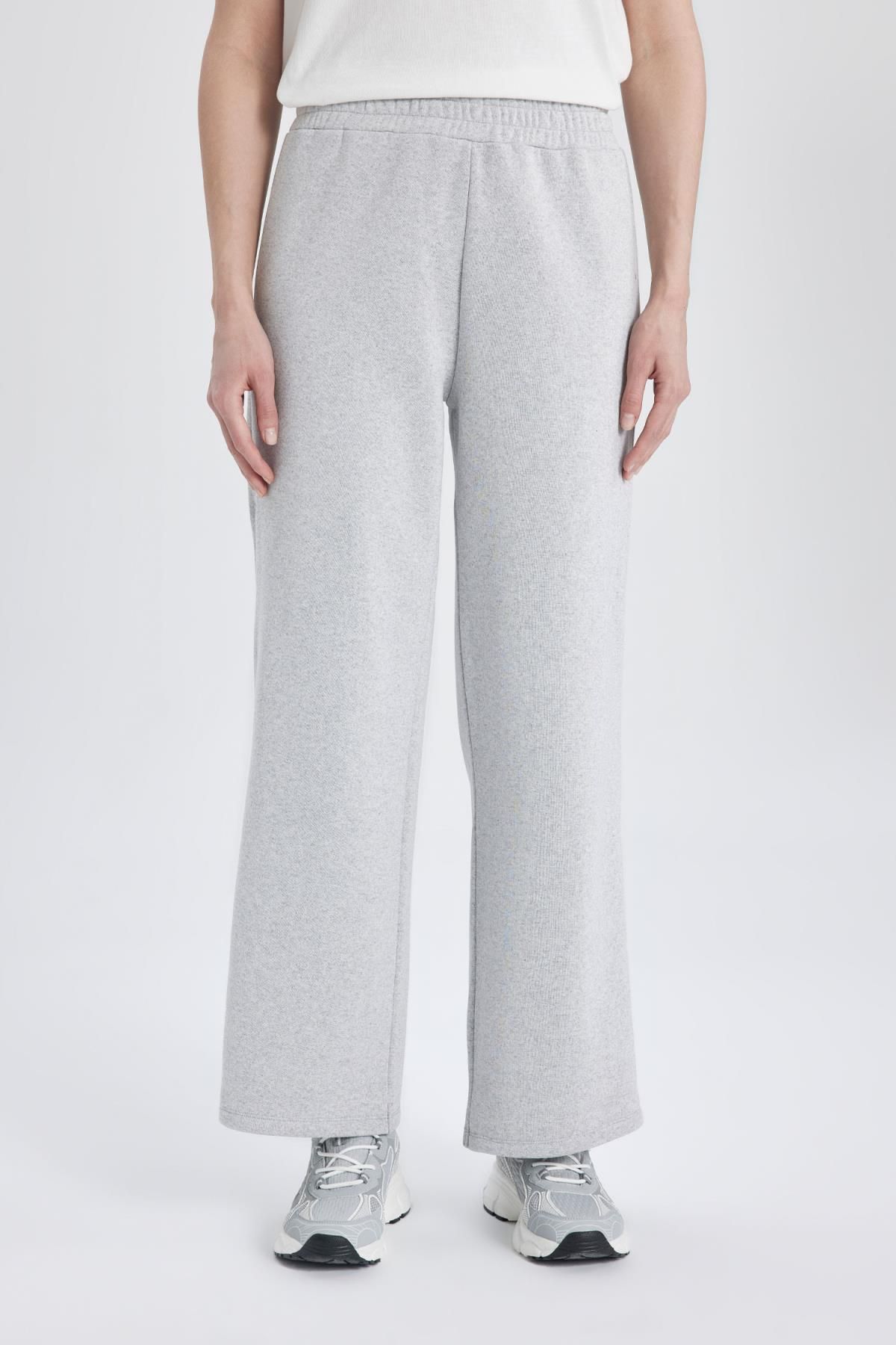 Wide Leg Fermuarlı Eşofman Altı C1818ax24sp Wide Leg Fermuarlı Eşofman Altı C1818ax24sp