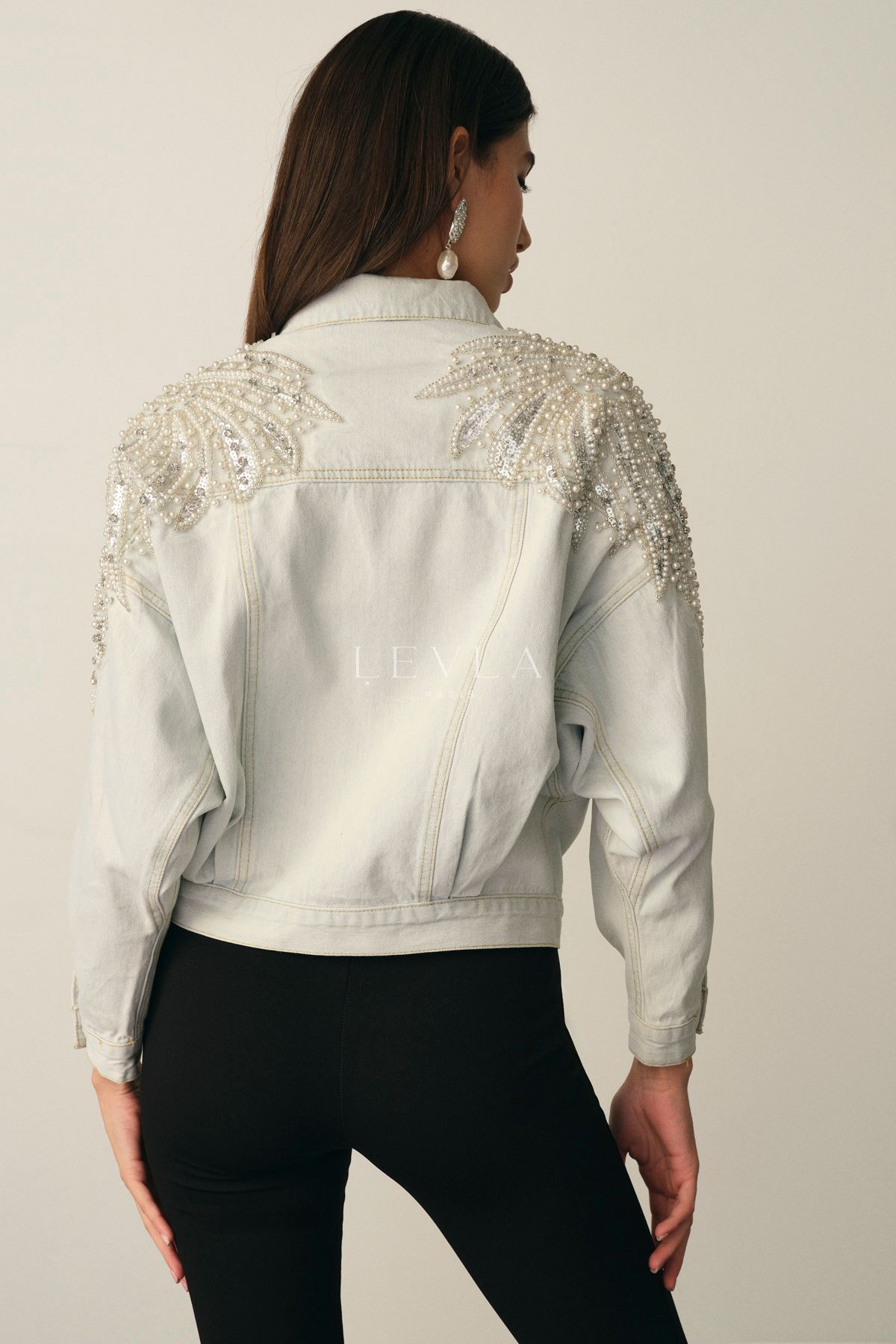 Luxury Taşlı Kot Ceket Luxury Taşlı Kot Ceket