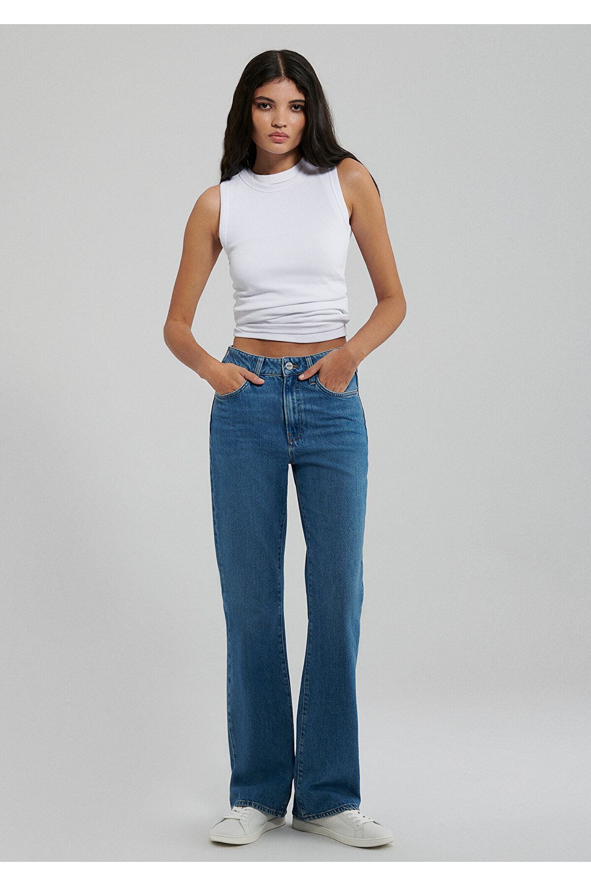 Miav 90lar Indigo Si Jean Pantolon 1010299-86403 Miav 90lar Indigo Si Jean Pantolon 1010299-86403