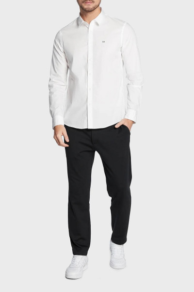 Pamuklu Slim Fit Ince Poplin Streç Gömlek Erkek Gömlek K10k110856 Yaf Pamuklu Slim Fit Ince Poplin Streç Gömlek Erkek Gömlek K10k110856 Yaf