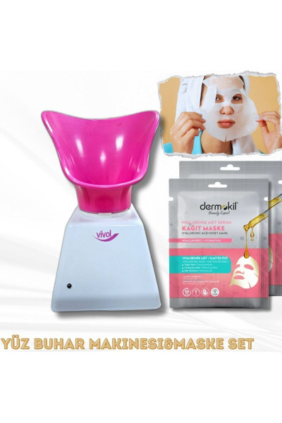 Buhar Makinesi 2 Yıl Garantili Ve Nem Maskesi Buhar Makinesi 2 Yıl Garantili Ve Nem Maskesi