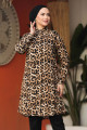 Leopar Desenli Tesettür Tunik 25014LP Leopar Desenli Tesettür Tunik 25014LP