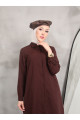 Uzun Gömlek Tunik Poplin Kumaş Uzun Gömlek Tunik Poplin Kumaş