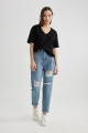 Regular Fit V Yaka Pamuklu Basic Kısa Kollu Tişört M9545az24sp Regular Fit V Yaka Pamuklu Basic Kısa Kollu Tişört M9545az24sp