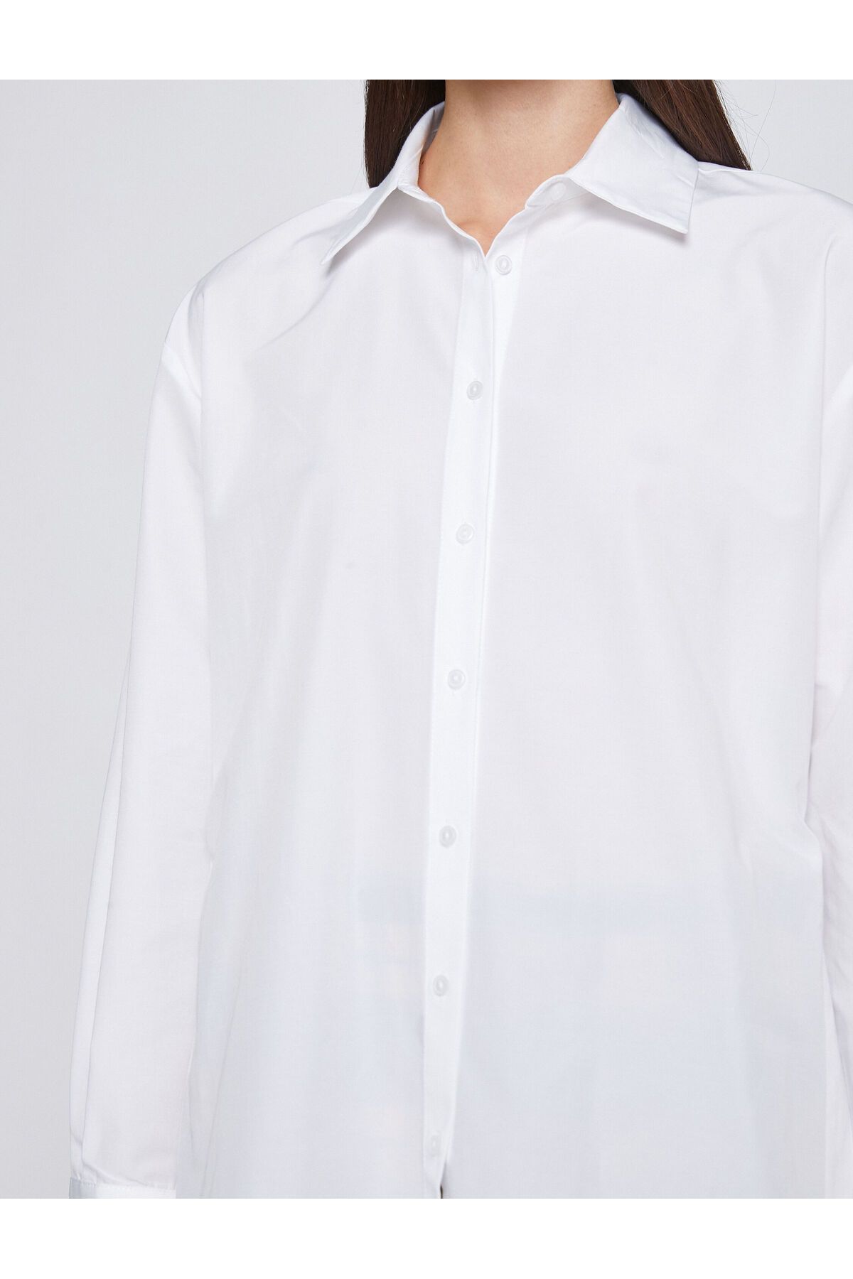 Oversize Poplin Gömlek Oversize Poplin Gömlek