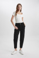 Paperbag Gabardin Pantolon Yüksek Bel Cepli Basic Düz Standart Paça S2790az24sm Paperbag Gabardin Pantolon Yüksek Bel Cepli Basic Düz Standart Paça S2790az24sm