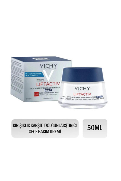 Liftactiv H.A Kırışıklık Karşıtı Dolgunlaştırıcı Gece Bakım Kremi 50 Ml Liftactiv H.A Kırışıklık Karşıtı Dolgunlaştırıcı Gece Bakım Kremi 50 Ml