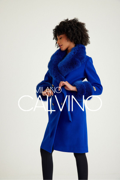 Kürklü Kaşmir Palto Kürklü Kaşmir Palto