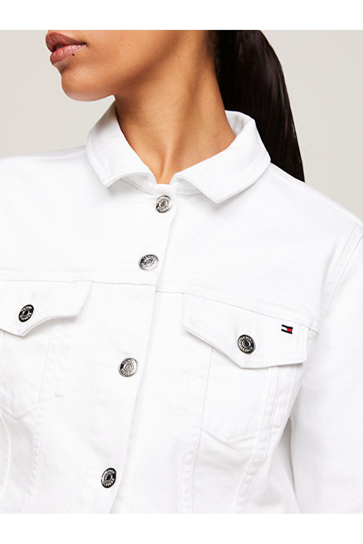 Slim Fit Denim Trucker Jacket Slim Fit Denim Trucker Jacket