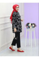Leopar Desen Soğuk İplik Merserize İnce Premium Tunik Leopar Desen Soğuk İplik Merserize İnce Premium Tunik