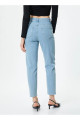 Yüksek Bel Bootcut Paça Regular Fit İndigo Kadın Denim Pantolon 4SAL40104MD Yüksek Bel Bootcut Paça Regular Fit İndigo Kadın Denim Pantolon 4SAL40104MD