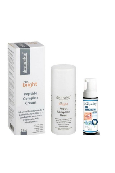 Be Bright Peptide Complex Cream 33 ml - Diş Beyazlatıcı Köpük Hediye Be Bright Peptide Complex Cream 33 ml - Diş Beyazlatıcı Köpük Hediye