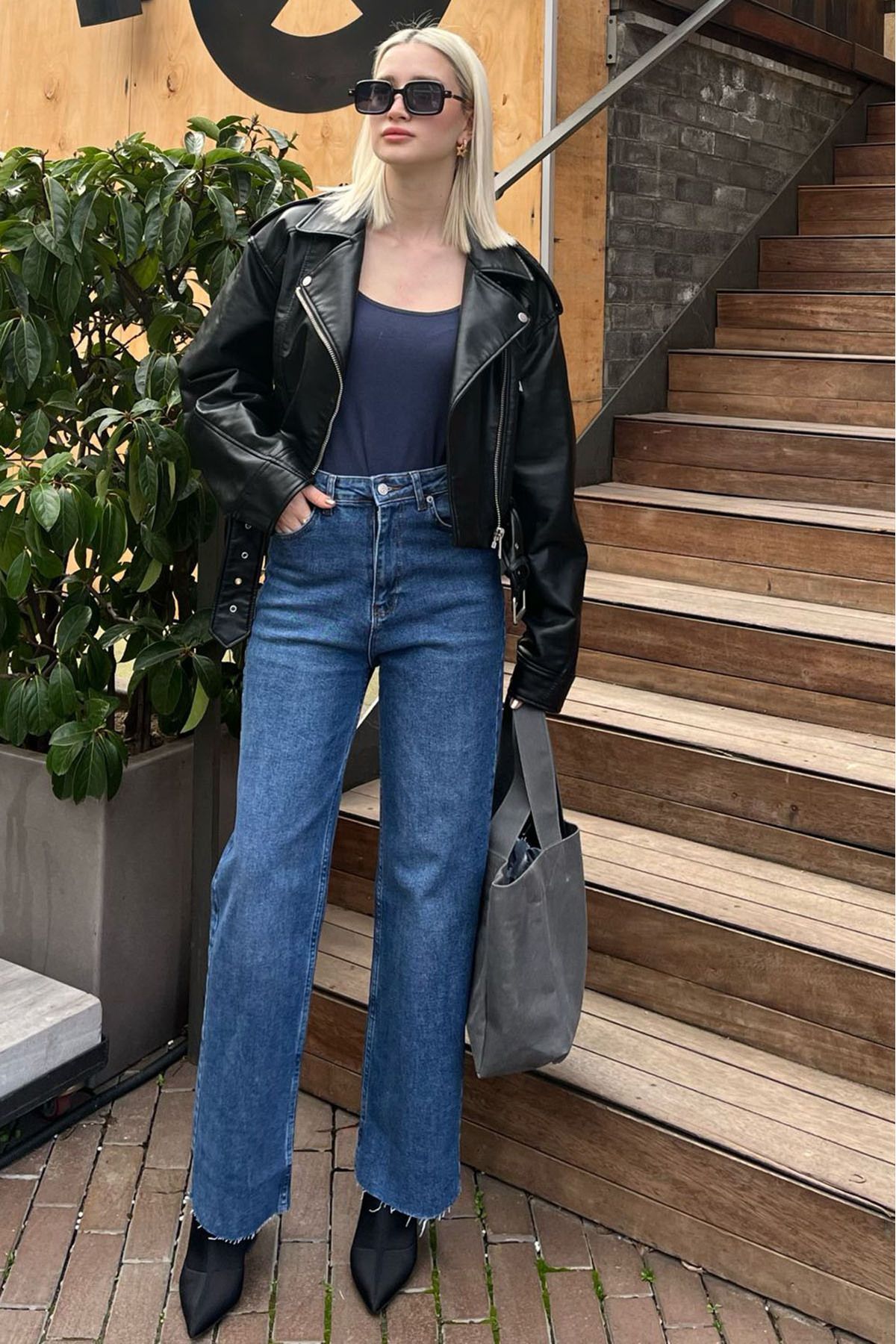 Mavi Relaxed Fit Kadın Jeans MG1934 Mavi Relaxed Fit Kadın Jeans MG1934