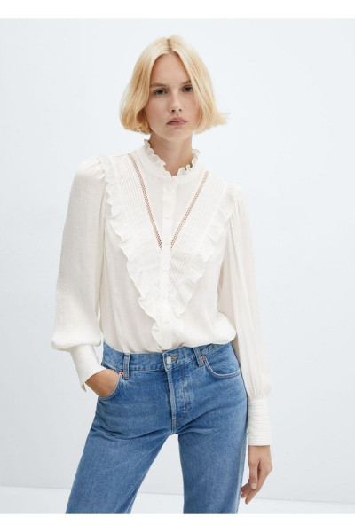 Volan Detaylı Gömlek