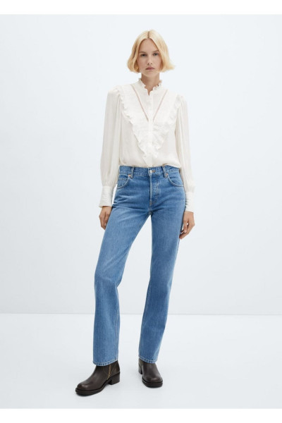 Volan Detaylı Gömlek Volan Detaylı Gömlek