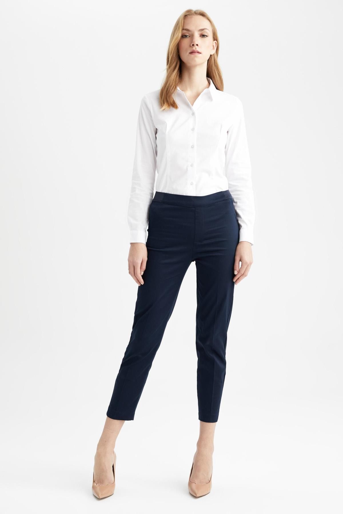 Regular Fit Basic Uzun Kollu Gömlek I5278az23sp