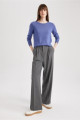 Regular Fit Bisiklet Yaka Basic Kazak F7091az23wn Regular Fit Bisiklet Yaka Basic Kazak F7091az23wn