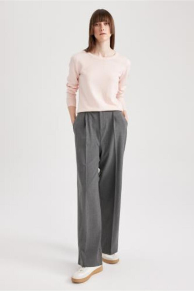 Regular Fit Bisiklet Yaka Basic Düz Triko Kazak F7091az23wn Regular Fit Bisiklet Yaka Basic Düz Triko Kazak F7091az23wn