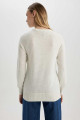 Regular Fit Bisiklet Yaka Basic Kazak I6913az23wn Regular Fit Bisiklet Yaka Basic Kazak I6913az23wn