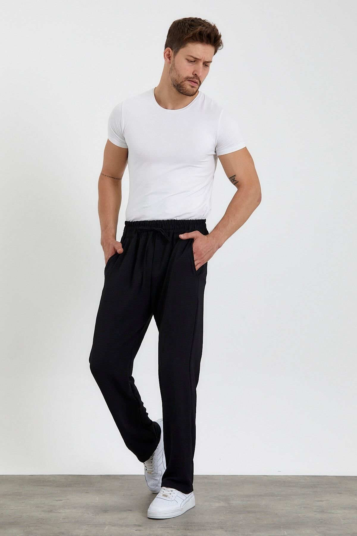 Unisex Oversize Gri Aerobin Keten Yazlık Ince Salaş Alt Jogger Pantolon Unisex Oversize Gri Aerobin Keten Yazlık Ince Salaş Alt Jogger Pantolon