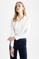 Regular Fit Basic Uzun Kollu Gömlek I5278az23sp