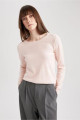 Regular Fit Bisiklet Yaka Basic Düz Triko Kazak F7091az23wn Regular Fit Bisiklet Yaka Basic Düz Triko Kazak F7091az23wn