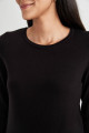 Regular Fit Bisiklet Yaka Basic Kazak F7091az23wn Regular Fit Bisiklet Yaka Basic Kazak F7091az23wn