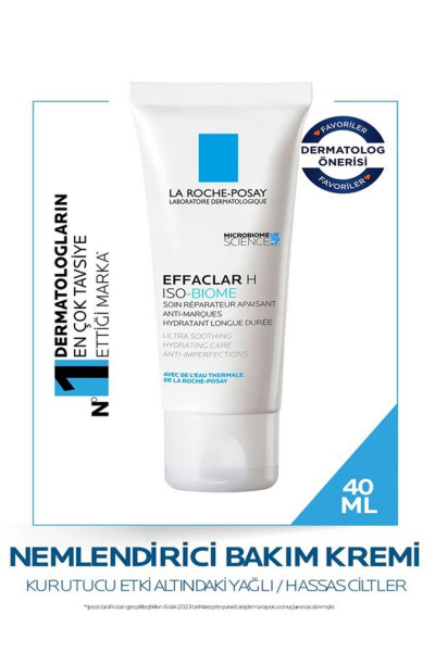 Effaclar H Iso Bıome Kurutucu Bakım Alan Akneye Eğilim Gösterebilen Ciltler Için-40ml Effaclar H Iso Bıome Kurutucu Bakım Alan Akneye Eğilim Gösterebilen Ciltler Için-40ml