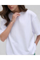 Unisex Bisiklet Yaka Basic Oversize T-shirt Unisex Bisiklet Yaka Basic Oversize T-shirt