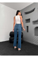 Yüksek Bel Full Length - Stretch Flare Jean Yüksek Bel Full Length - Stretch Flare Jean