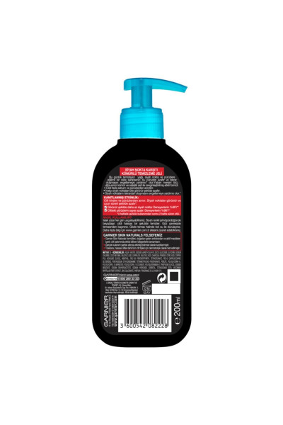 Saf  Temiz Siyah Nokta Karşıtı Kömürlü Temizleme Jeli 200 ml Saf  Temiz Siyah Nokta Karşıtı Kömürlü Temizleme Jeli 200 ml